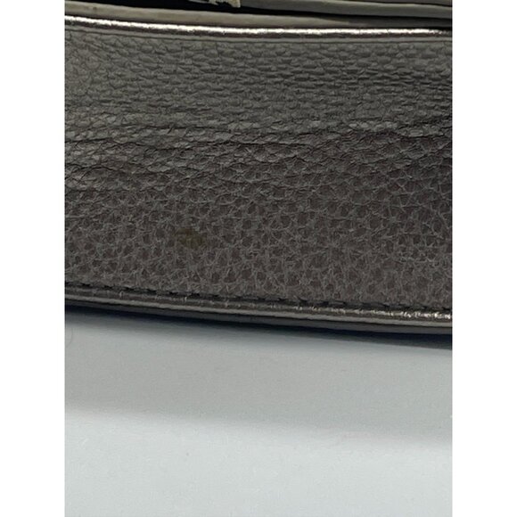 Dream Control clutch handbag purse gold snap front adjustable strap 2 zip READ - Picture 5 of 13